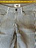 Paige Stripes Blue White Jeans Size 26 - photo 9