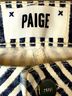 Paige Stripes Blue White Jeans Size 26 - photo 3