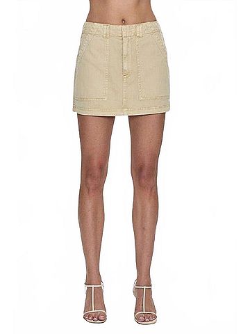 Pistola Kayla Mini Skirt in Canoe (view 2)