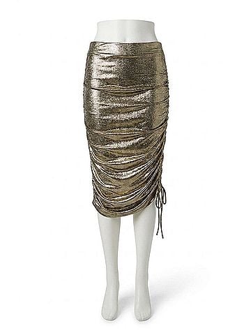 Gilner Farrar Alena Skirt in Gold (view 1)