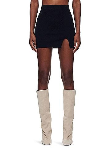 Astr Raven Skirt in Black (view 2)