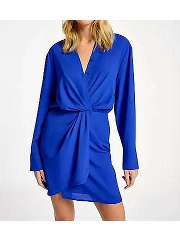 Essentiel Antwerp Dorsey Dress in Blue (view 2)