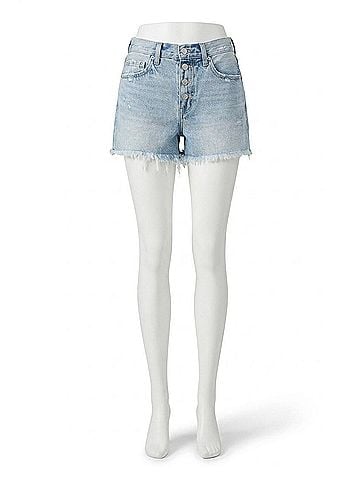 Pistola Nova High Rise Cutoff Jean Shorts in Adams (view 1)