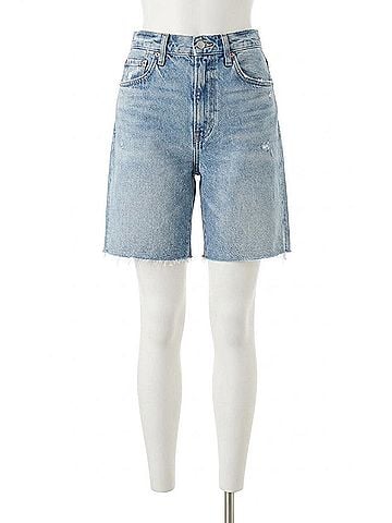 Pistola Kaylee Denim Short in Boulder (view 1)