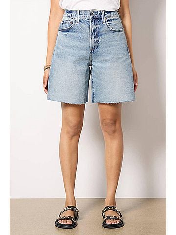 Pistola Kaylee Denim Short in Boulder (view 2)
