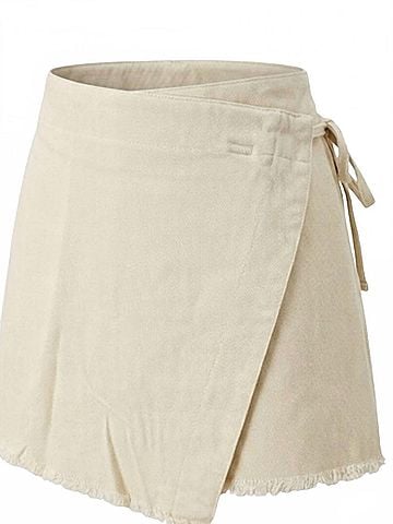 ee:some Women'surban Edge Mineral Wrap Skort in Taupe (view 2)
