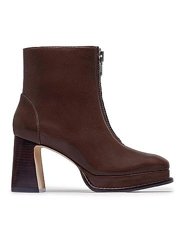 Bernardo Women's Mafalda Platform Boots in Dark Chocolate (view 1)