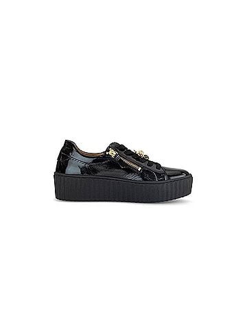 Gabor Women's Schwartz Platform Sneaker in Bumblebee Black Gold (view 1)