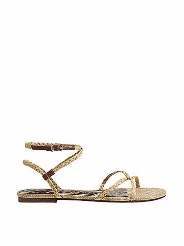 Sam Edelman Women's Ellina Braided Sandal in Natural Raffia (view 1)