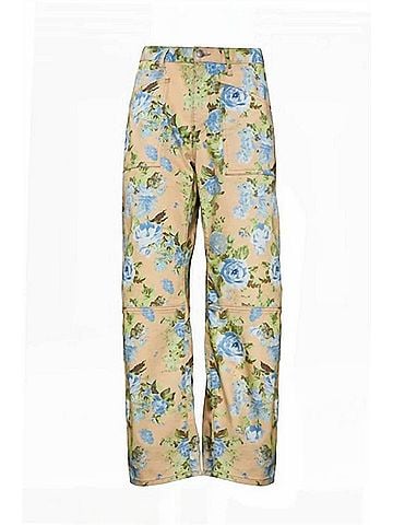 Hunter Bell Mallory Jeans in Garden Rose Peri (view 2)