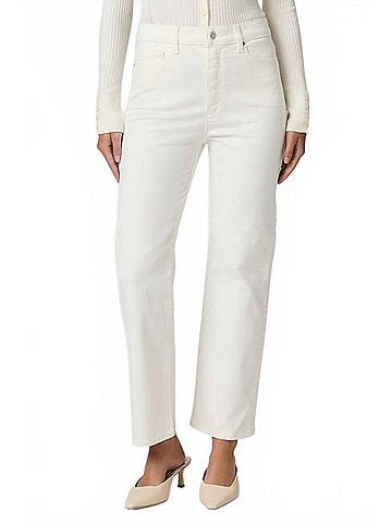 Paige Stevie Ankle Jeans in Cream Cloud (view 2)