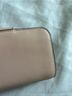 Coach 100% Leather Solid Pink Ivory Leather Wallet One size - photo 10