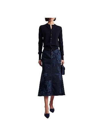 Erdem Denim Skirt (view 1)