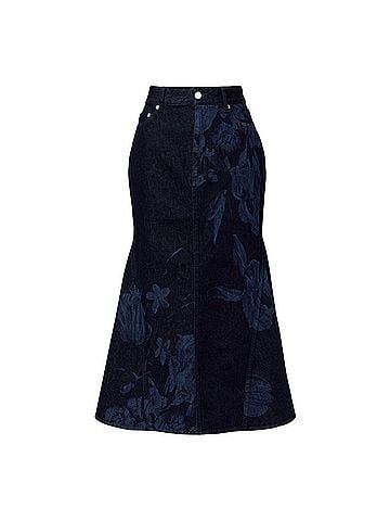 Erdem Denim Skirt (view 2)