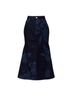 Erdem Floral Blue Denim Skirt Size 4 - photo 2