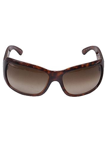 Chanel Chanel 6018 Tortoiseshell Sunglasses in Brown Acetate (view 1)