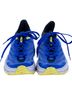 Hoka Solid Blue Yellow White Sneakers Size 9 - photo 2