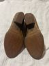 Born 100% Leather Brown Gold Ankle Boots Size 6 1/2 - photo 6