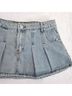 Forever 21 Blue Denim Skirt Size L - photo 5
