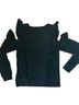 Joie Solid Black Pullover Sweater Size XS - photo 2