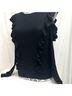 Joie Solid Black Pullover Sweater Size XS - photo 5