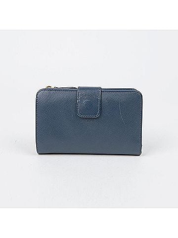Prada Metal Logo Compact Wallet (view 2)