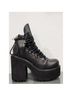UNIF 100% Leather Black Boots Size 7 - photo 5