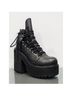 UNIF 100% Leather Black Boots Size 7 - photo 7
