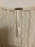 Free People Ivory Long Sleeve Blouse Size L - photo 3