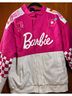 Barbie Checkered-gingham Pink White Jacket Size L - photo 3
