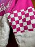 Barbie Checkered-gingham Pink White Jacket Size L - photo 5