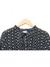 Shoshanna 100% Polyester Polka Dots White Blue Black Cocktail Dress Size 10 - photo 3
