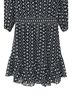 Shoshanna 100% Polyester Polka Dots White Blue Black Cocktail Dress Size 10 - photo 6