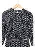 Shoshanna 100% Polyester Polka Dots White Blue Black Cocktail Dress Size 10 - photo 4