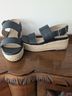 Seven Dials 100% Leather Black Wedges Size 6 1/2 - photo 3