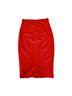 A.L.C. 100% Polyester 100% Silk 58% Viscose 42% Acetate Floral Red Pink Casual Skirt Size 0 - photo 2