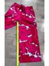 Joie Floral Red Pink Silk Pants Size XS - photo 10