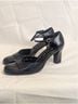 Etienne Aigner 100% Leather Black Heels Size 7 - photo 12
