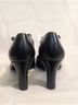 Etienne Aigner 100% Leather Black Heels Size 7 - photo 6