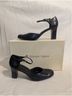 Etienne Aigner 100% Leather Black Heels Size 7 - photo 4