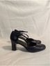 Etienne Aigner 100% Leather Black Heels Size 7 - photo 8