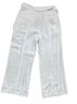 Ann Taylor LOFT 100% Lyocell White Linen Pants Size 4 - photo 2