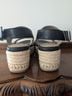 Seven Dials 100% Leather Black Wedges Size 6 1/2 - photo 4