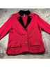 Ralph Lauren 100% Cotton 100% Acetate Red Blazer Size 1X - photo 3