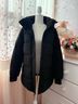 BCBGeneration 100% Polyester 100% Nylon 2% Spandex Solid Black Jacket Size S - photo 4