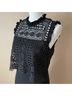 Shoshanna 100% Polyester 73% Triacetate Solid Black Cocktail Dress Size 2 - photo 7