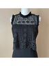 Shoshanna 100% Polyester 73% Triacetate Solid Black Cocktail Dress Size 2 - photo 5