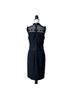 Shoshanna 100% Polyester 73% Triacetate Solid Black Cocktail Dress Size 2 - photo 2