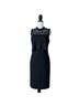 Shoshanna 100% Polyester 73% Triacetate Solid Black Cocktail Dress Size 2 - photo 1