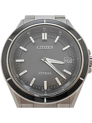 Citizen CITIZEN Attesa CB3030-76E H128-001R701 Black Silver Titanium Men's Watch (view 1)